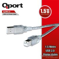 QPORT Q-PR1.5  1.5mt USB2.0 YAZICI KABLOSU